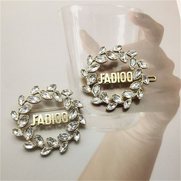 

86% off factory shophome home fashion high sense diamond brooch hairpin light luxury simple hair accessories women 34, Golden;silver