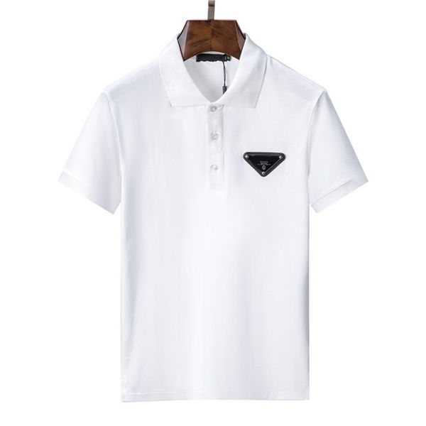 

mens designer clothes t shirt luxury italy mens polo short sleeve fashion men summer shirts asian size m-3xl 6568, White;black