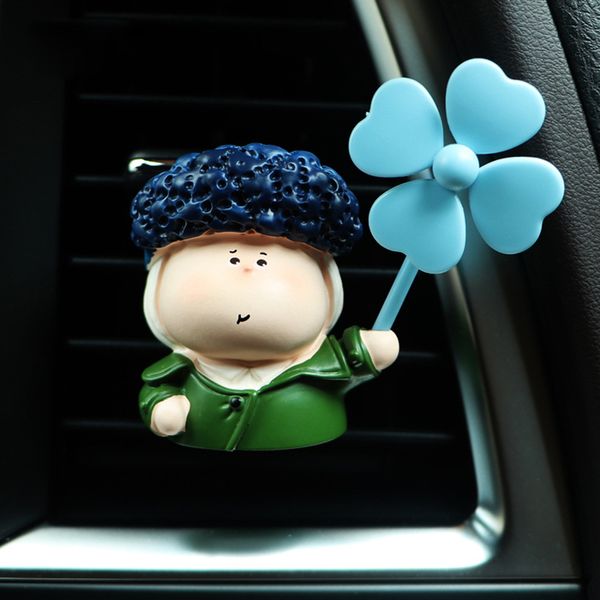 

pearl girl car instrument panel air outlet freshener solid perfume diffuser lovely car interior accessories
