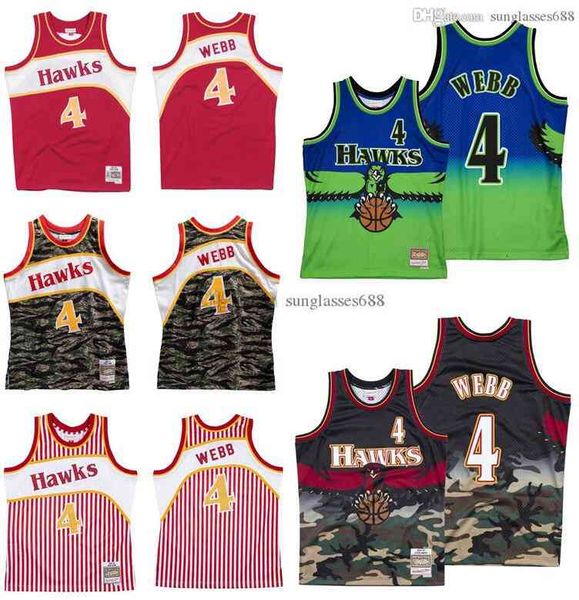 

stitched spud webb jersey s-6xl mitchell & ness 1986-87 mesh hardwoods classics retro basketball jerseys men women youth, Black