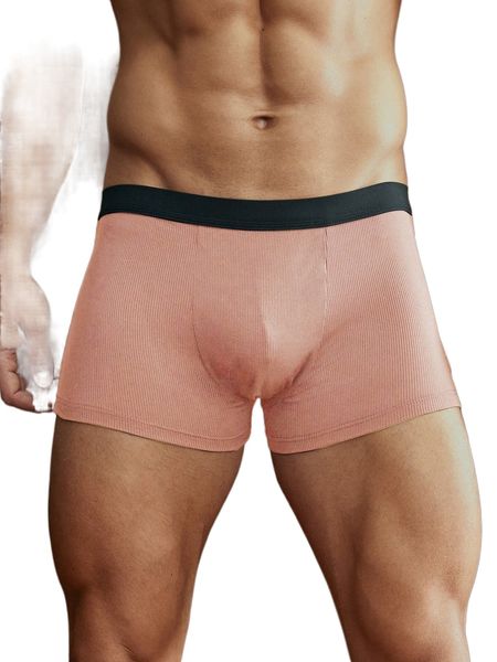 

men tape-waist boxer brief p2e5#, Black;brown