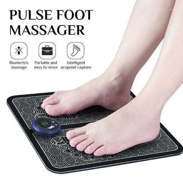 Pulso Elétrico Perna Massager Massager Pedicure Machine Ems Pad Smart Acupuncture Massage Acessórios de vibração