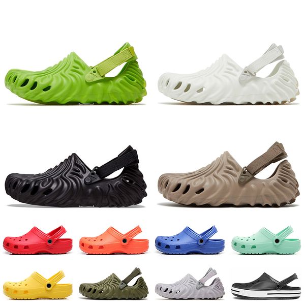 

croc slippers womens mens fashion designer slides salehe bembury x pollex clog stratus crostile crocodile sandals beach shoes foam black bro