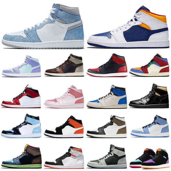 

dunks low great seller 1s men outdoor shoes 1 hyper royal banned bred shadow chicago women mens trainers sports sneakers breathable wholesal, Black