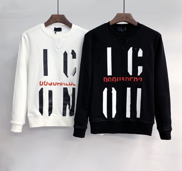 

men's & women's hoodies autumn and winter embroidery stars letter printing european american luxury fashion clothing loose trend d, Black