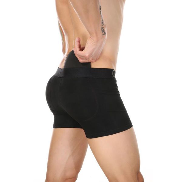 Unterhosen CLEVER-MENMODE Herren BuLifting Unterwäsche Sexy gepolsterte Shaping Boxer Bulge Enhancing Hips Push Up Cup Boxer ShortsUnderpants