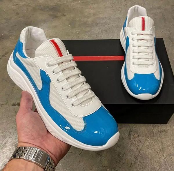 

perfect 2022s/s casual runner sports shoes & america cup low sneakers shoes men rubber sole fabric patent leather men's wholesale disco, Black