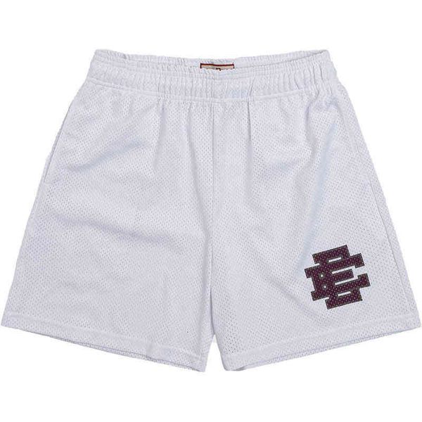 

eric emanuel ee basic short york city skyline men's fitness shorts beach pants sports mesh breathable wm57, White;black
