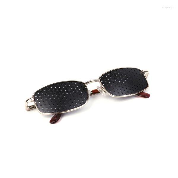 Occhiali da sole cornici di moda in metallo occhiali esercizio occhio occhio miglioramento visione addestramento black goccefashion