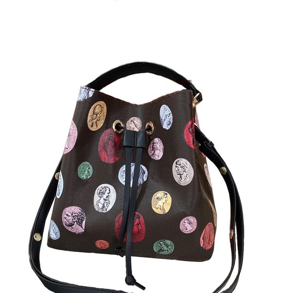 

messenger bucket bag handbag high-quality large-capacity ladies casual new fashion famous brand exquisite elegant classic style favorite sho