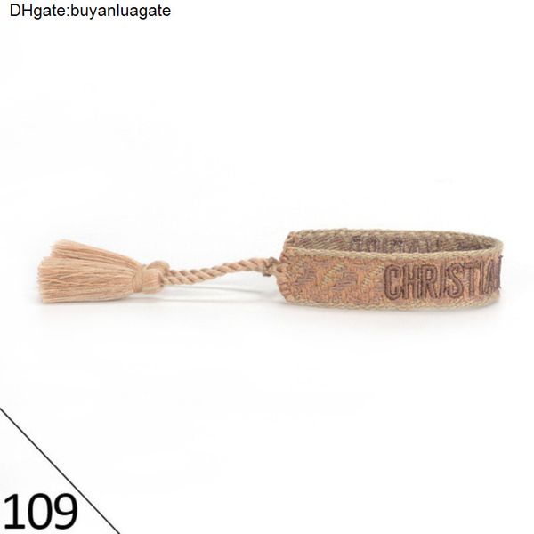 

brand designers adjustable bracelet luxury woven friendship bangle for women men vintage braided bangles embroidery tassel bracelets jewelry, Golden;silver