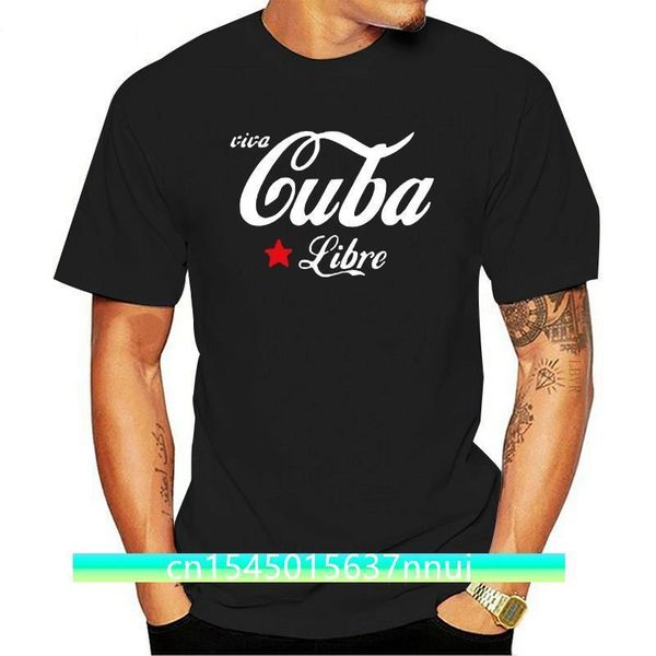 

fashion men tshirt cuba star tees 220702, White;black