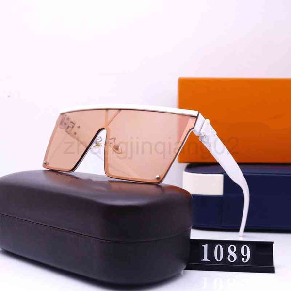 

designer l vs sunglasses cycle luxurious fashion vintage baseball sport square men's women's lovers summer travel lvp sunglasses s, White;black