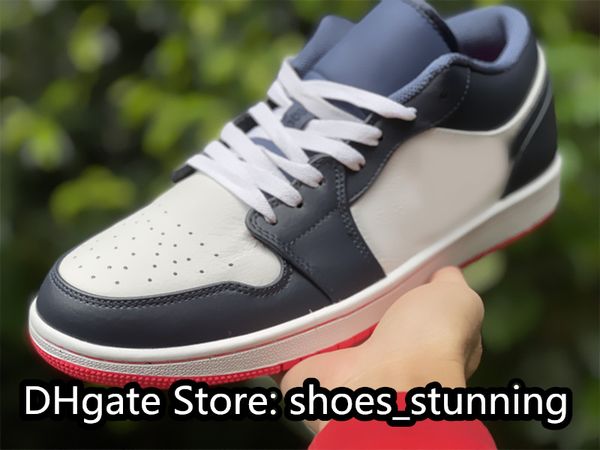 

quality shoes jumpman 1s i low obsidianember glow-white mens basketball shoe skatebording sneakers outdoor sneakers come with original box