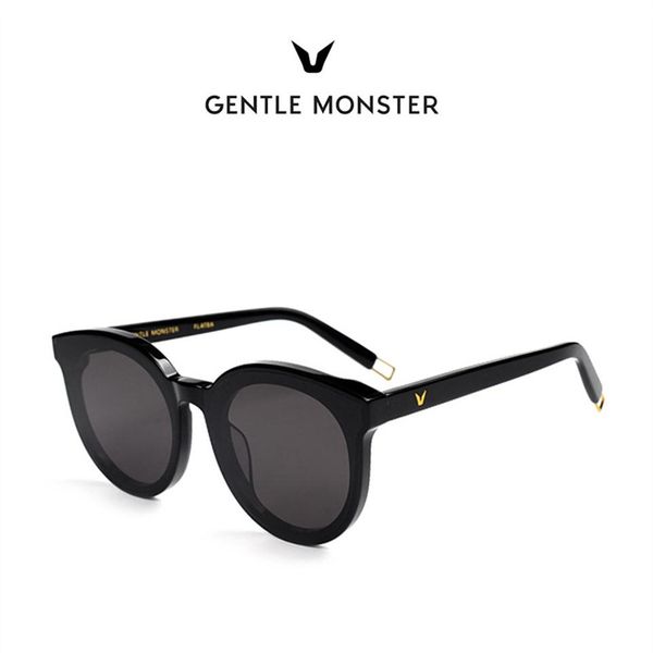 

korea gentle monster fashion sunglasses v vintage sunglasses228u, White;black