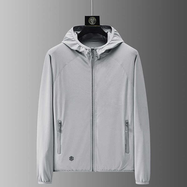 

men's jackets sunscreen ultra thin breathable ice summer fishing sunscreen men's skin windbreaker women's cardigan, Black;brown