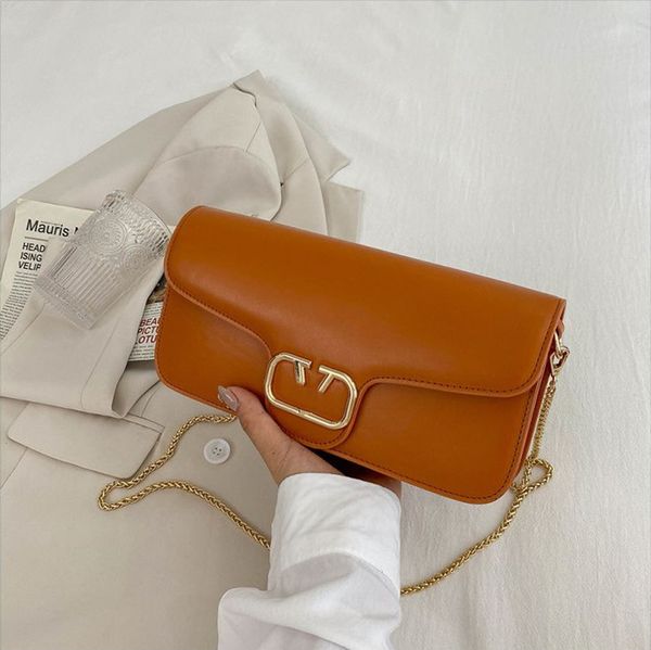 

fashion leather handbag women's chain bag luxury designers bags lady clutch classic shoulder bags totes
