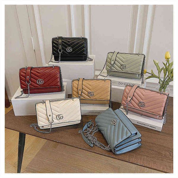 

factory special sale 2022 new diagonal fashion korean shoulder versatile ins style lingge women's large capacity bag