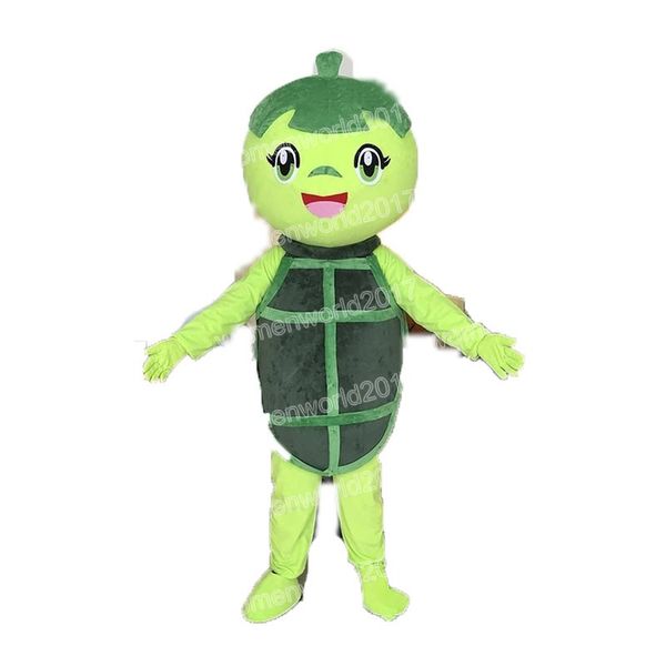 Halloween Schildkröte Maskottchen Kostüm Hohe Qualität Cartoon-Figur Outfits Anzug Unisex Erwachsene Outfit Weihnachten Karneval Fancy Kleid