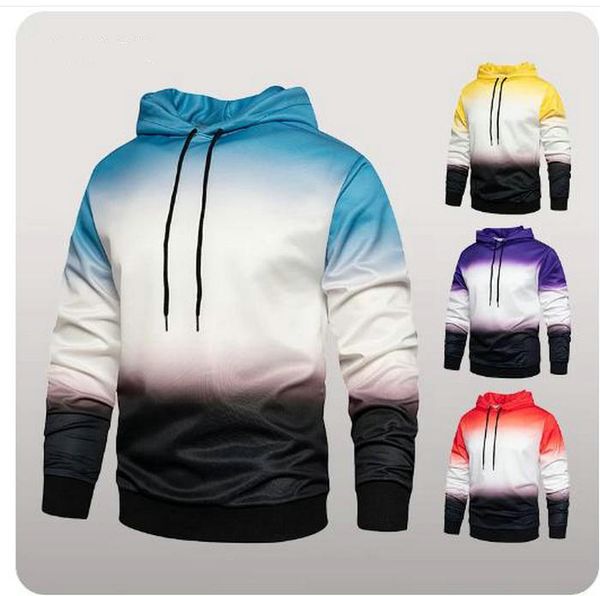 

patchwork pullover hoodies for men 2022 spring autumn fashion hoodies sweatshirt mens streetwear hip hop printed clothing 6xl, Black