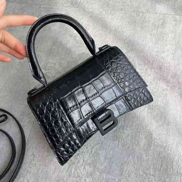 

handbag balencaigass bag designer luxurys b family 2022 hourglass leather women's