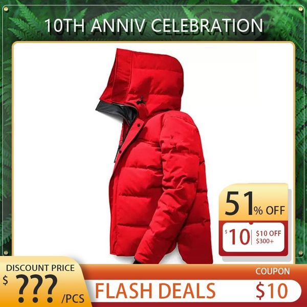 

men's down jacket plus velvet thick winter warm coat classic size xs-3xl, Black