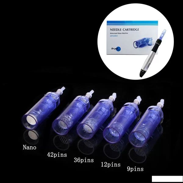 Cartucho de agulhas para Dermaroller Auto Microneedling Electric Dermapen