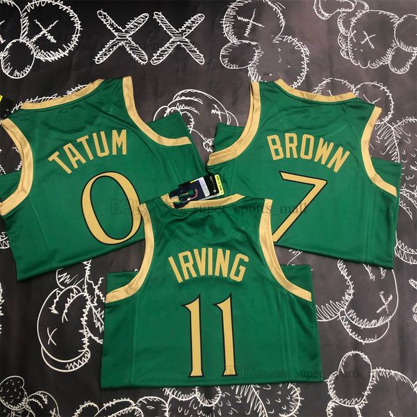 

printed basketball jerseys 0 jayson 7 jaylen tatum brown payton 11 pritchard jersey, Black;red