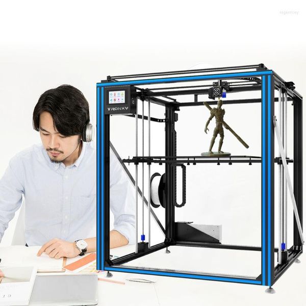Принтеры Tronxy 3D X5SA-500 24V DIY Kit Auto Level Large Printing 500 500mm Imprimante Printer Corexy DuckerPrinters Roge22