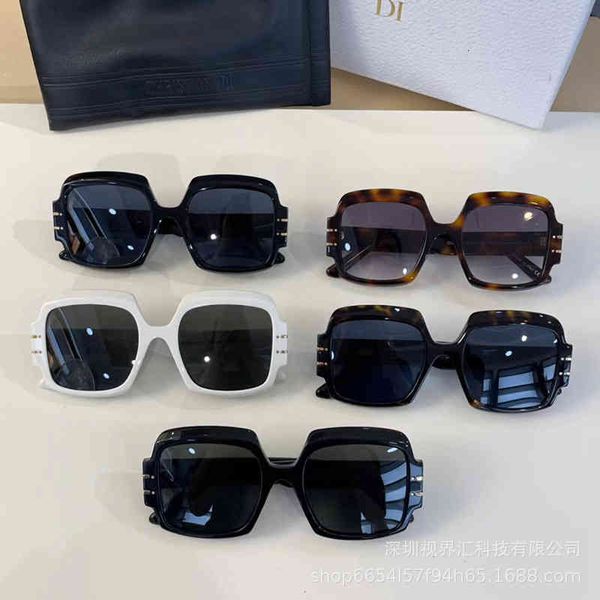 

sunglasses d family women's fashion square ins wind uv cd signature s1u 67eb, White;black
