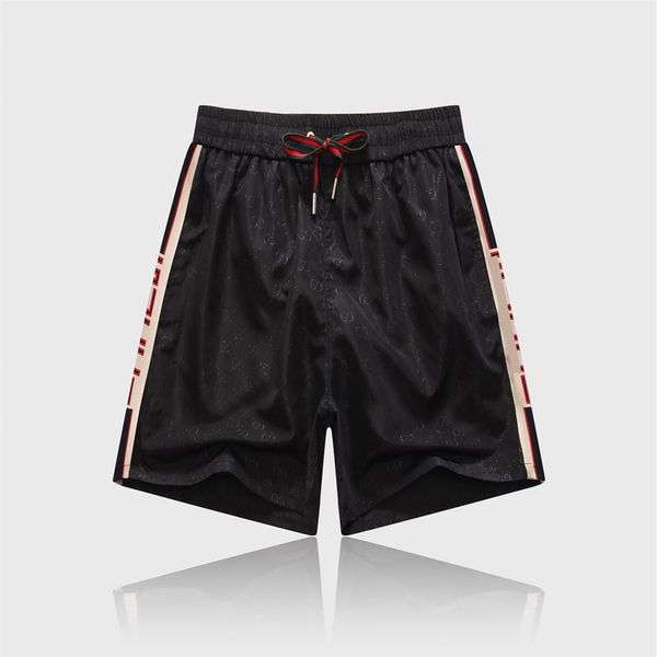 

ag whole summer men's t-shirts fashion shorts new designers boardshort quick drying swimwear printing board beach pants m289b, White;black