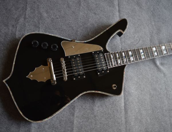 

electric guitar solid body chrome hardware left hand delivery home