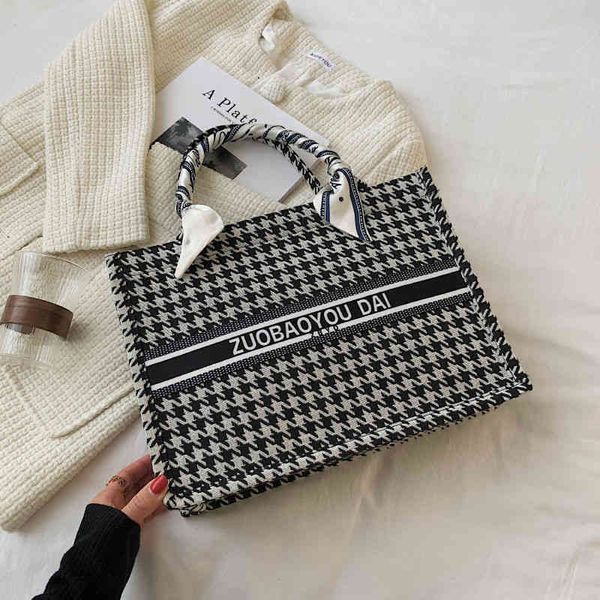 

new canvas tote bag in autumn and winter purses_glwt