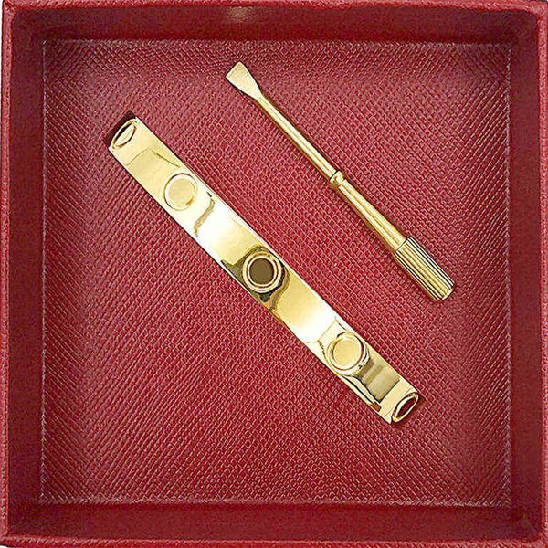 

fashion silver bangle ladies rose gold bracelet lady screw men screwdriver diamond luxury designer jewelry womens mens bangles cuff designer, Black