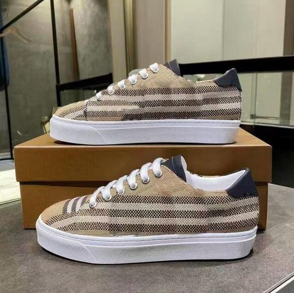 

outdoor striped retro sneakers men's shoes flat-bottomed thick-soled four seasons tone brand classic luxury casual shoes, Black