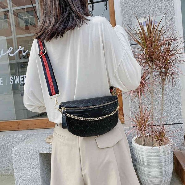 

waist chest bag messenger women's minority fashion new leisure pu versatile popular shoulder wallets 220708