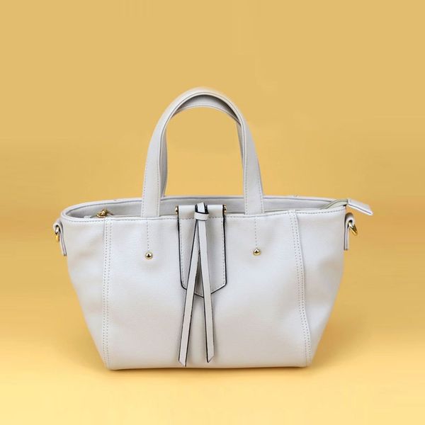 

single shoulder bag plain casual women's tote bag with sfoft leather business shopping versatile large capacity