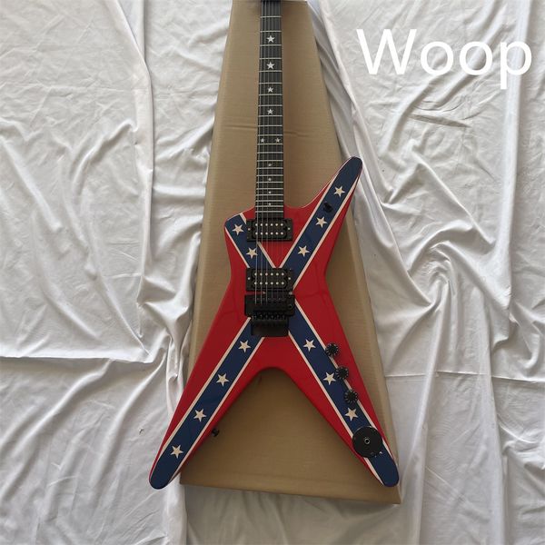 

in stock custom shaped double swing electric guitar guitarra guitars