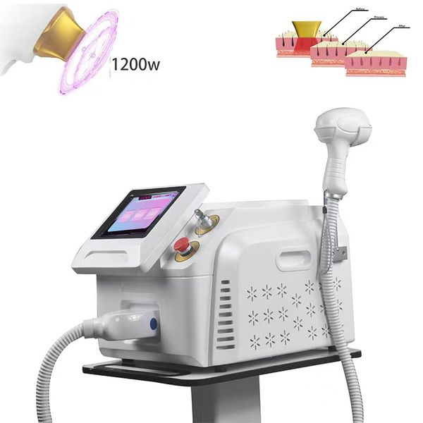 

selling portable laser hair removal machine 808 diode laser, Black
