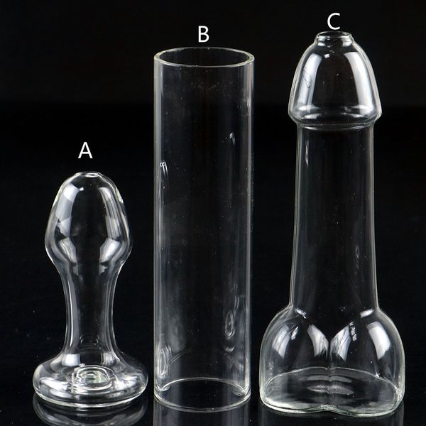 Hollow Glass Dildo анал заглушки мастурбация пенис расширитель большой задниц дилататор дилататор бусин эротические сексуальные игрушки для мужчин