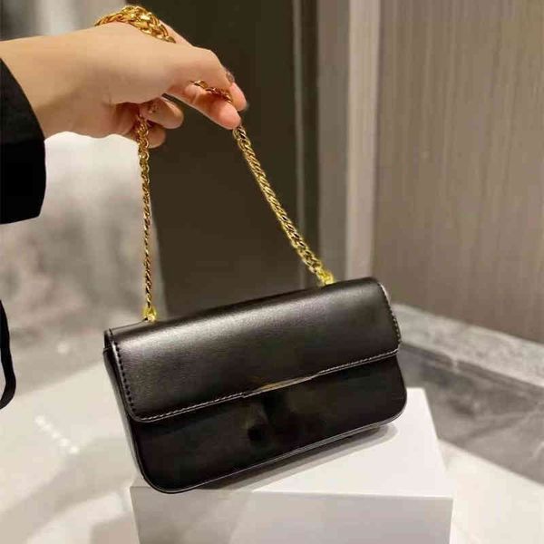 2023 New Fashion Arc Triomphe Bolsa Bolsa de Couro Feminino Tofu C Bolsa Limitada Versátil Um ombro French Stick