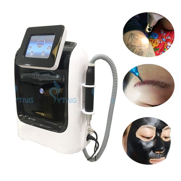 Remoção de tatuagem a laser pico a laser shingles Removedor de tags de pele 4 Comprimento de onda Salão Spa Equipamento de beleza