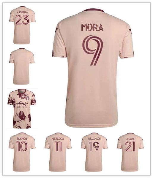 

22 23 portland timbers soccer jerseys fans version blanco chara mora 2022 2023 valeri niezgoda clark football shirt williamson parede, Black;yellow
