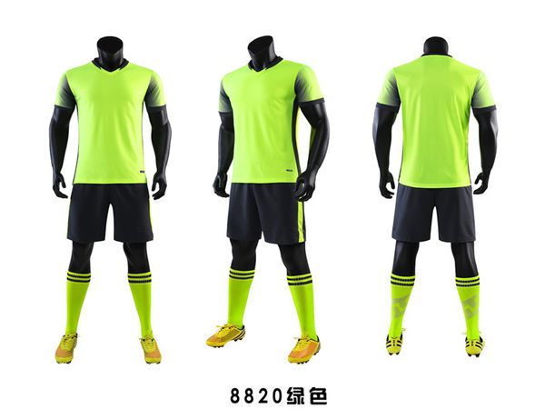 

s020 soccer jersey sport wears athletic outdoor apparel college, Black;yellow
