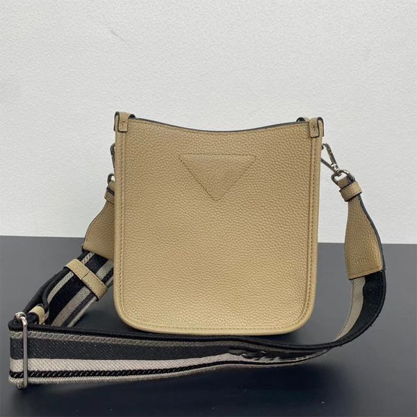 

new shoulder bag deer pattern leather crossbody bag two shoulders straps printed nylon lining