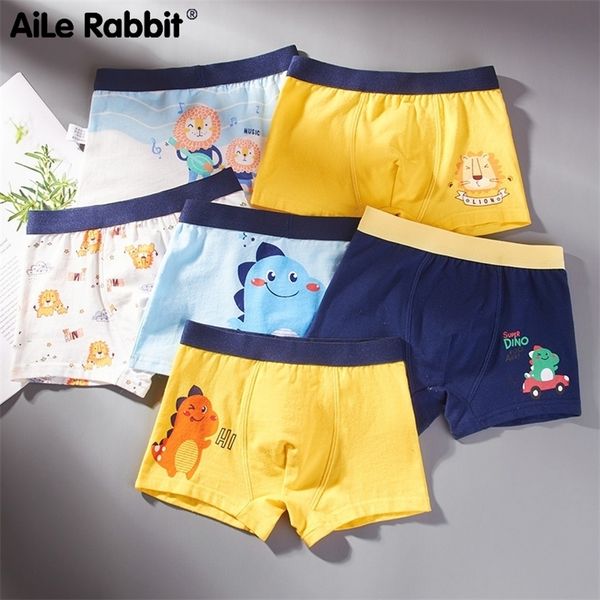 

3 piece kids boys underwear cartoon childrens shorts panties for baby boy toddler boxers stripes teenagers cotton underpants 220622, Camo