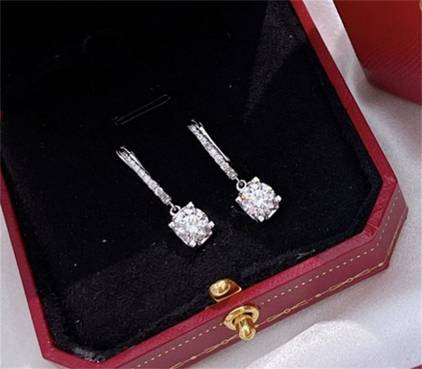 

classic fashion horns hook earrings stud earrings 925 sterling silver ladies party wedding gifts xy002, Golden;silver