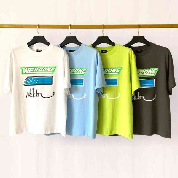 

men's t-shirts spring and summer we11 signature series round neck pullover short sleeve for men women, White;black