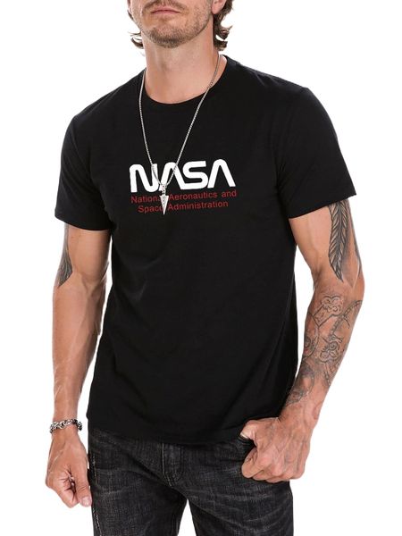 

men letter graphic tee s1vj#, White;black