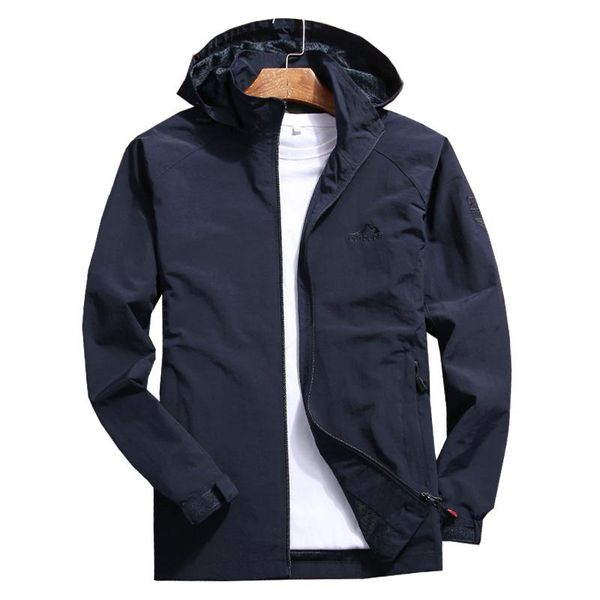 Jackets masculinos homens cobrem o time do colégio masculino de roupas de montanhismo de roupas de escalada, homem de moda masculina Cardigan Cardigan Anorak elemishme